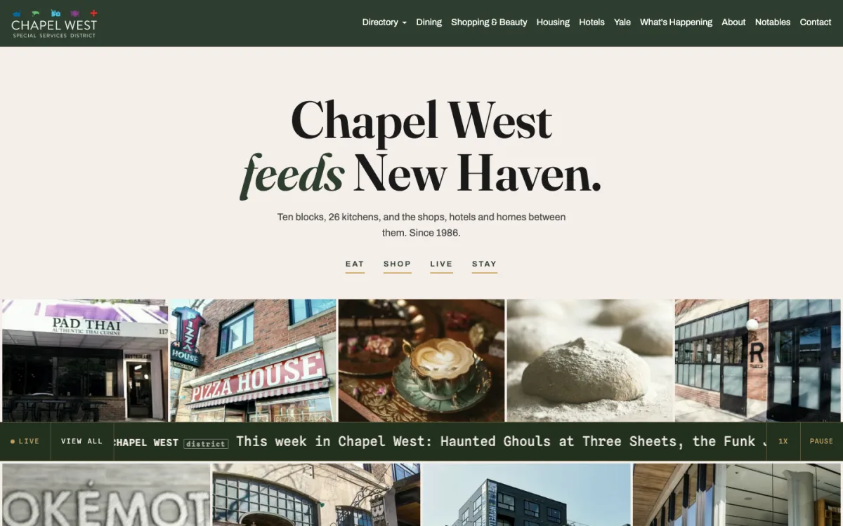 Chapel West Special Services District website